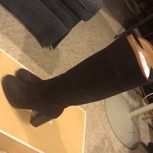 Michael Kors brown suede boots